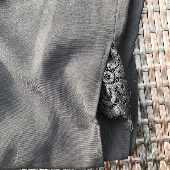 NWOT High Waisted Wide Leg Split Pant - Picture 5 of 7